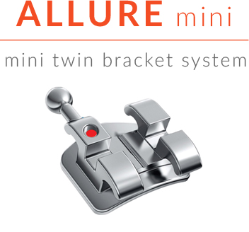 Allure mini bracket system